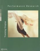 Front Cover of Performance Research: Volume 25 Issue 8 - Training Utopias